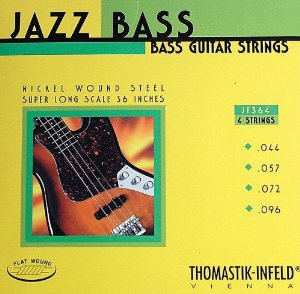 Thomastik JF364 Flatwound Long Scale 4-String Jazz Bass Strings